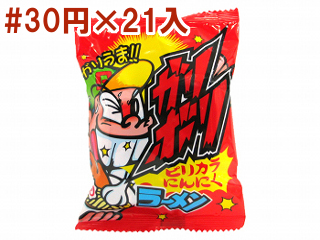 ガリボリラーメン　ピリカラにんにく味
