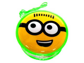 ミニオンズ丸型ネックポーチ